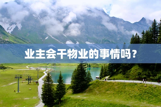 业主会干物业的事情吗？