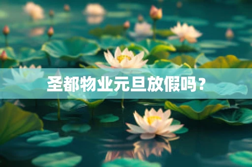 圣都物业元旦放假吗？