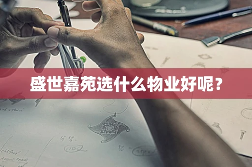 盛世嘉苑选什么物业好呢？
