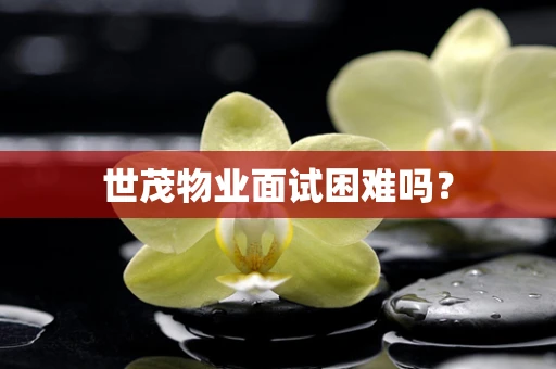 世茂物业面试困难吗？