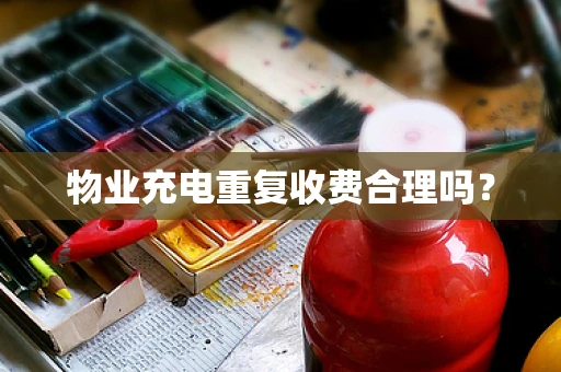 物业充电重复收费合理吗？