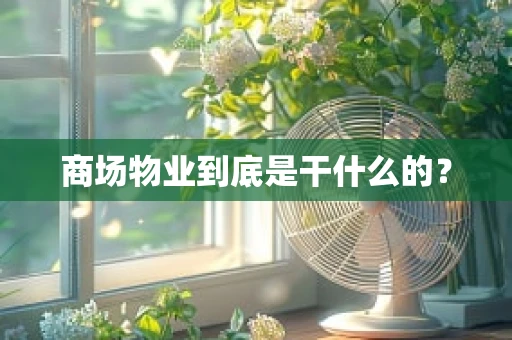 商场物业到底是干什么的？
