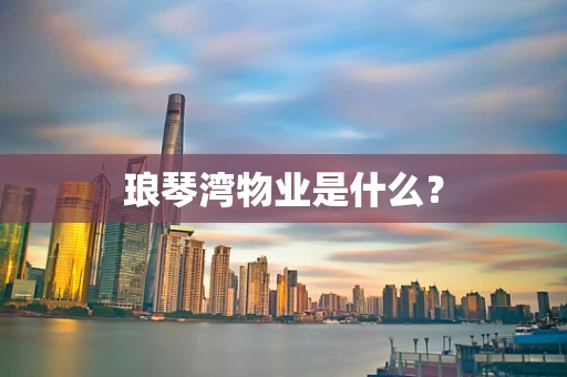 琅琴湾物业是什么？