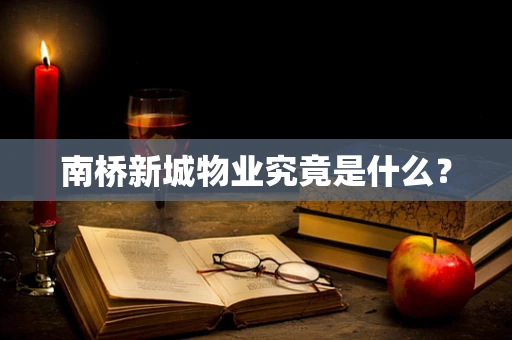 南桥新城物业究竟是什么？