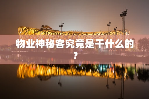 物业神秘客究竟是干什么的？