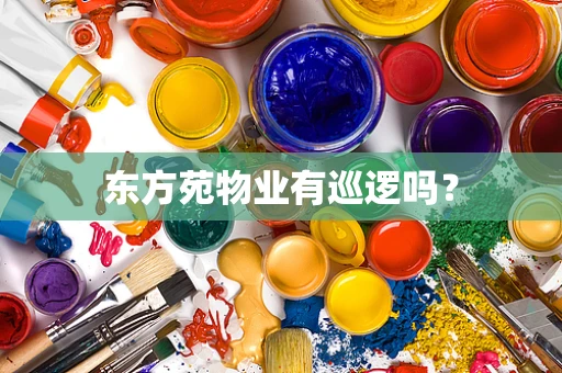 东方苑物业有巡逻吗？