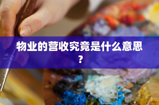 物业的营收究竟是什么意思？