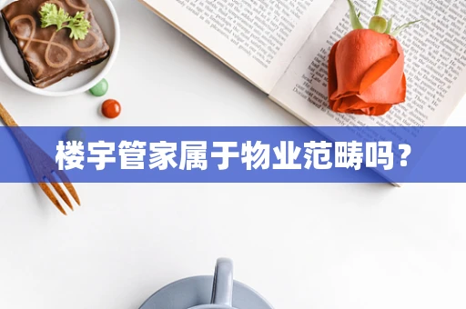 楼宇管家属于物业范畴吗？