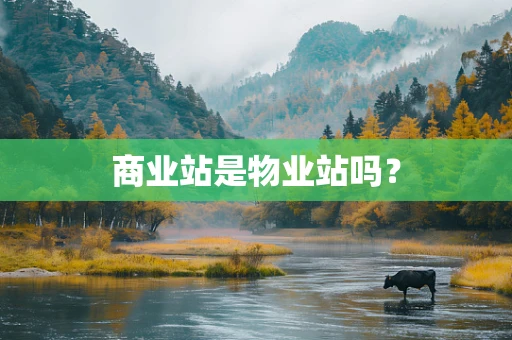 商业站是物业站吗？
