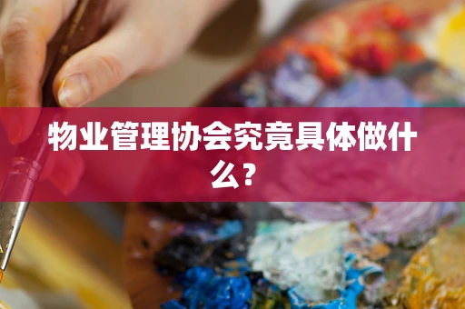 物业管理协会究竟具体做什么？