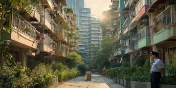 香港小区都有物业保安吗？