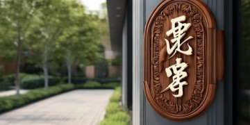 物业公司挂什么字帖好呢？