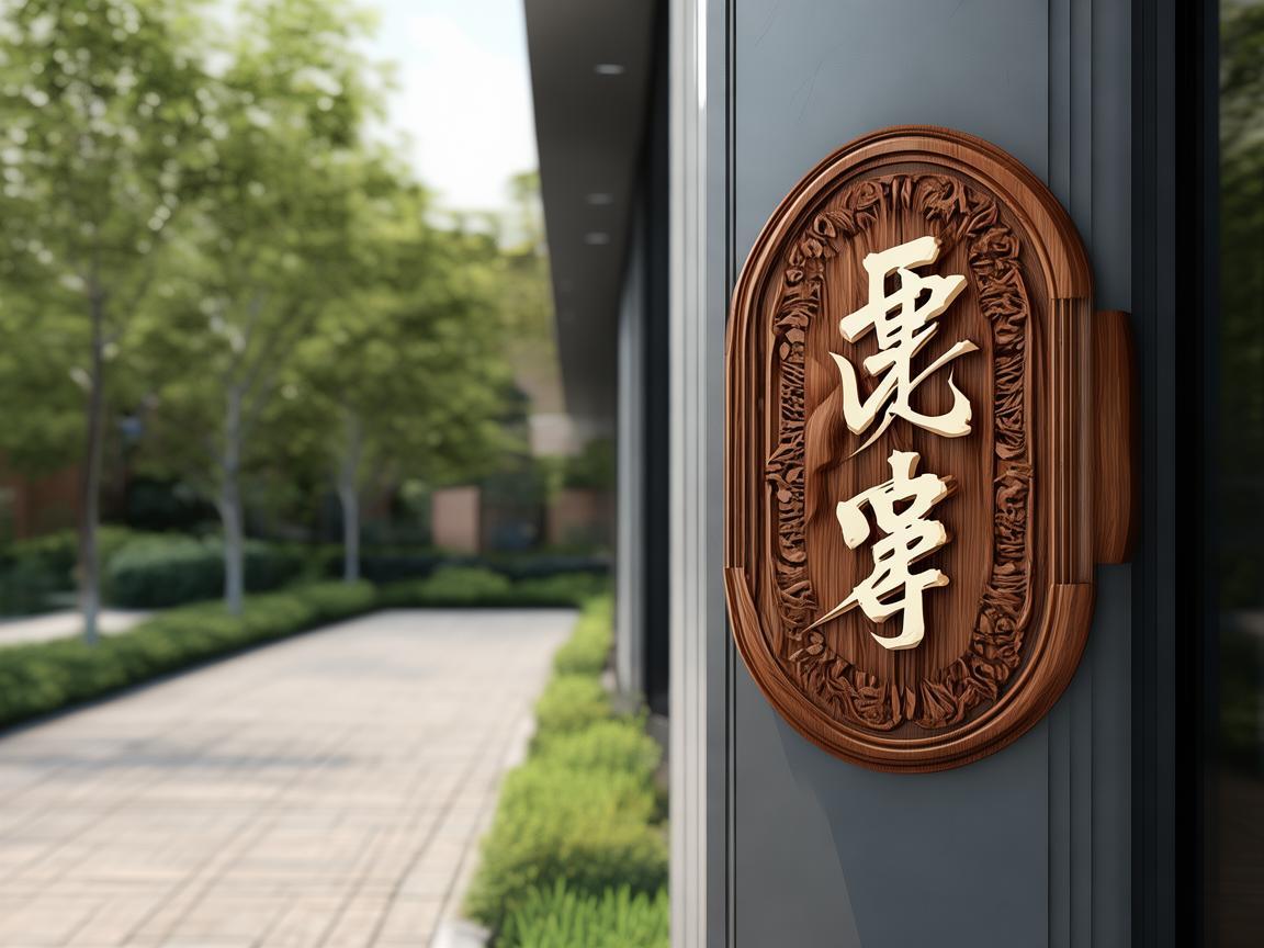 物业公司挂什么字帖好呢？